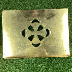 Vintage Gorham Brass Book stand Bible Book Holder Religious